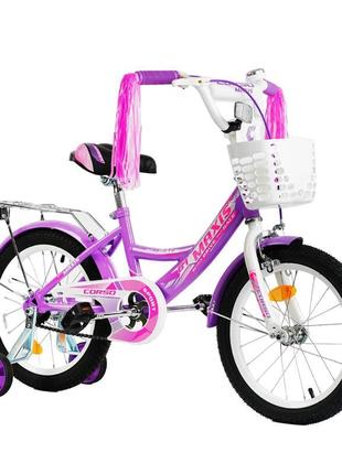 Дитячий двоколісний велосипед для дівчинки 16 дюймів 5-6 років...