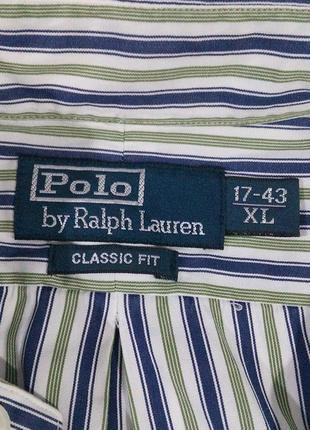 Классическая рубашка polo by  ralph lauren5 фото