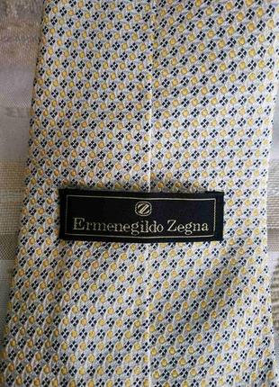 Ermenegildo zegna шовкова краватка, метелик оригінал італія, шовк2 фото