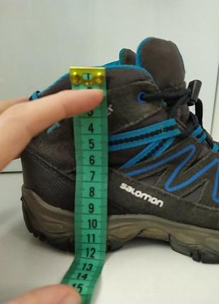 Теплые фирменные термо ботинки 21 см10 фото