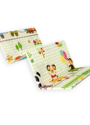 Килимок дитячий 1,2х1,8mх8mm паровозики-зростомір (281) sw-000...