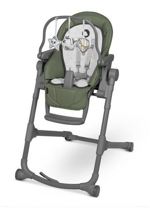 Стілець для годування lionelo cora plus green olive