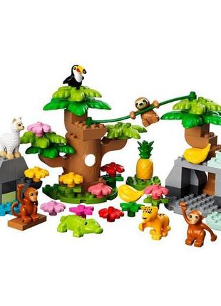 Конструктор lego duplo animals дикі тварини південної америки ...