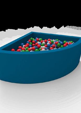 Сухий басейн із кульками lucky кутовий kidigo