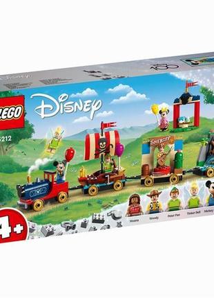 Конструктор lego disney classic святковий діснеївський потяг 1...