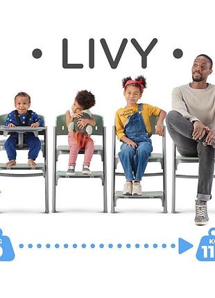 Стільчик для годування kinderkraft livy aster pink (khlivy00pn...