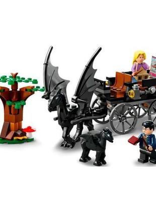 Конструктор lego harry potter карета та фестрали гоґвортсу 121...3 фото