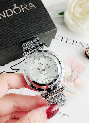 Жіночий модний сталевий годинник пандора, стильний наручний годинник для дівчини pandora shop
