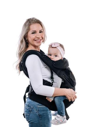 Сумка-кенгуру freeon comfort 8 в 1, чорний