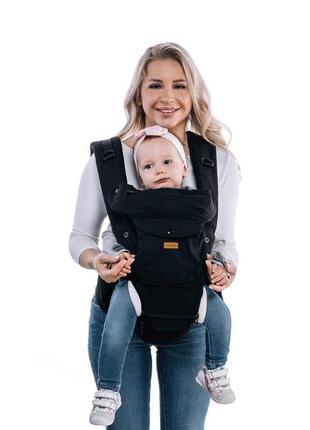 Сумка-кенгуру freeon comfort 8 в 1, чорний