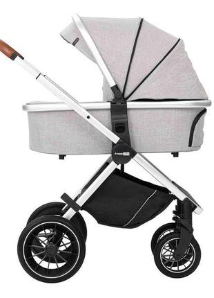 Коляска 3 в 1 freeon action duo light grey