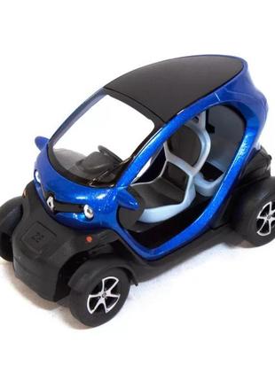 Колекційна іграшкова машинка renault twizy кт5111 інерційна