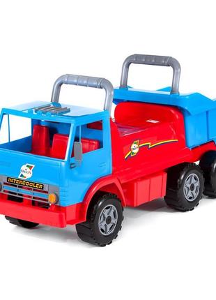 Детская каталка-толокар х4 orion 412or(light-blue) с багажником