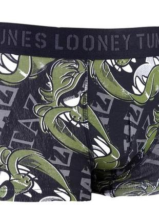 Трусы-боксеры looney tunes dark green taz 1-pack черный; зеленый l (30890453-3 l)