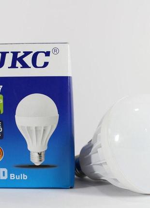 Лампочка led lamp e27 18w круглі