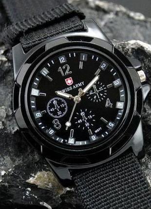 Наручний годинник армійський swiss army watch5 фото