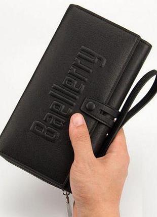 Чоловіче портмоне клатч гаманець baellerry guero, байлерри