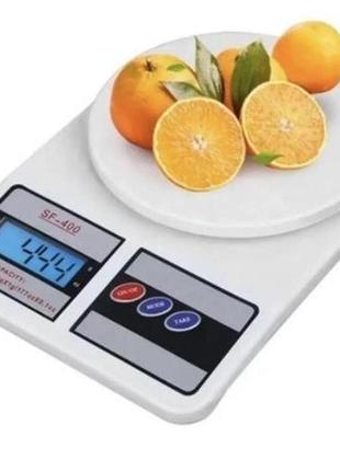 Електронні кухонні ваги sf-400 на 10 кг