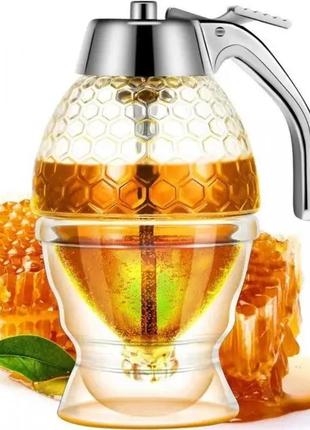 Ємність для меду та соусів з дозатором honey dispenser