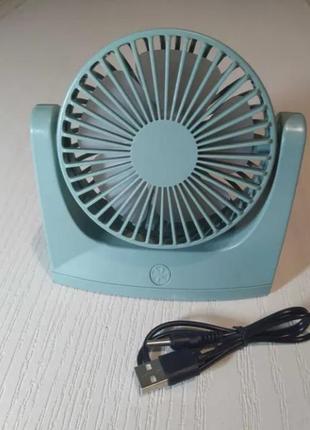 Настільний портативний вентилятор mini fan portable usb dd5575...