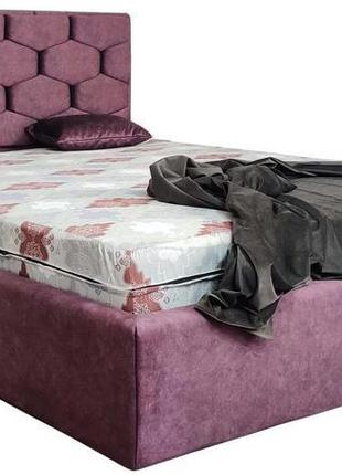 Ліжко bnb octavius comfort 120 х 200 см simple фіолетове z114-...