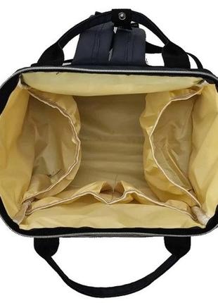 Рюкзак-сумка для мами living traveling share чорний (xj3702 bl...5 фото