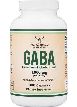 Аминокомплекс double wood supplements gaba 1000 mg (2 caps per...