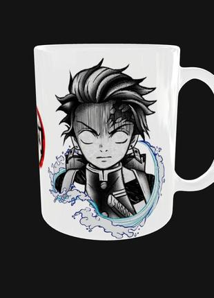Чашка подарок кружка аниме клинок, рассекающий демонов (0555)