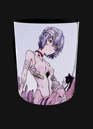 Чашка аніме кухоль євангеліон рей аянамі evangelion (0897)