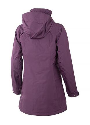 Жіноча куртка helly hansen w aden insulated coat фіолетовий xs...2 фото