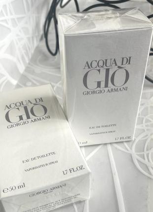 Оригінал! acqua di gio від giorgio armani - це парфум для чоловіків 50 мл