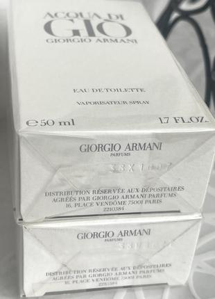 Оригінал! acqua di gio від giorgio armani - це парфум для чоловіків 50 мл2 фото