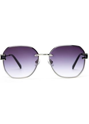 Сонцезахисні окуляри жіночі 121-973 фешн-класика luckylook z11...3 фото