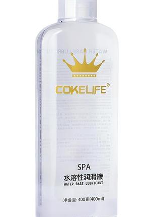 Інтимний гель (лубрикант) cokelife на водній основі 400ml z113...1 фото