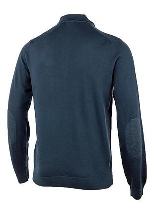 Чоловіча кофта australian sweater polo neck сірий s (lsuma0013...2 фото