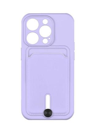 Чехол otterbox colorfull pocket card iphone 14 pro elegant pur...