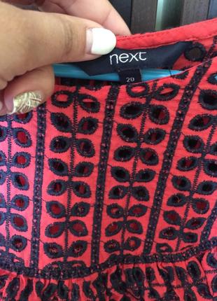 Блузка батал с перфорацией marks & spenser