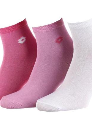 Носки lotto 3-pack 36-41 white/pink 11510214-21 фото