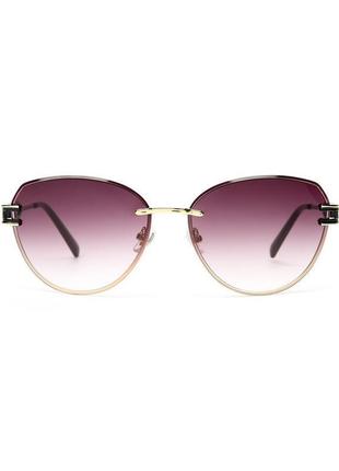 Сонцезахисні окуляри жіночі 121-942 фешн-класика luckylook z11...3 фото