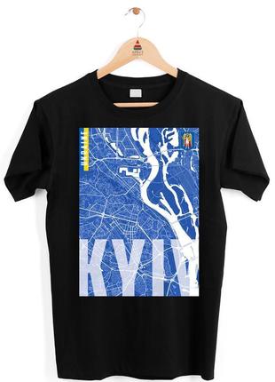 Футболка кавун kyiv київ місто україни мапа зі супутником xxl ...