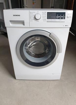 Вузька пральна машина siemens iq 500 / made in germany / ws12m...