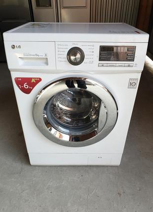 Вузька пральна машина lg inverter direct drive 6 kg / f6296nd