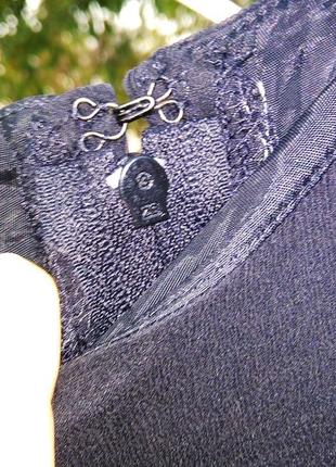 Спідниця шовк вінтаж максі чорна юбка шифонова s m5 фото