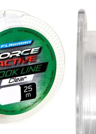 Леска flagman force active hook lenght 25м 0,20мм