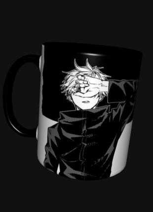 Чашка кухоль аніме магічна битва годжо сатору ітадори юдзі ремен сукуна (0006)