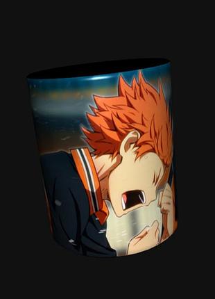 Чашка кружка аниме волейбол (0042)
