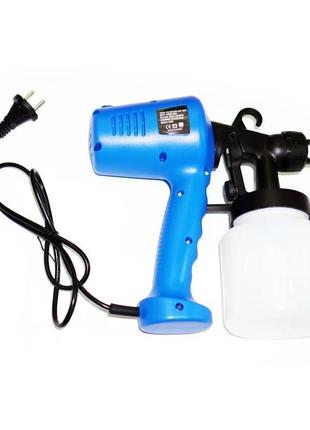 Електричний фарборозпилювач spray gun зручний пульверизатор фа...