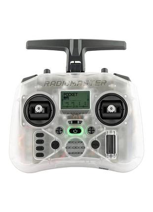 Fpv пульт керування для дрона radiomaster pocket transparent e...
