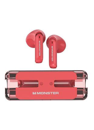 Бездротові навушники monster airmars xkt08 red bluetooth 5.3 н...