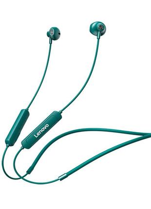 Бездротові навушники lenovo sh1 green блютуз навушники для спо...